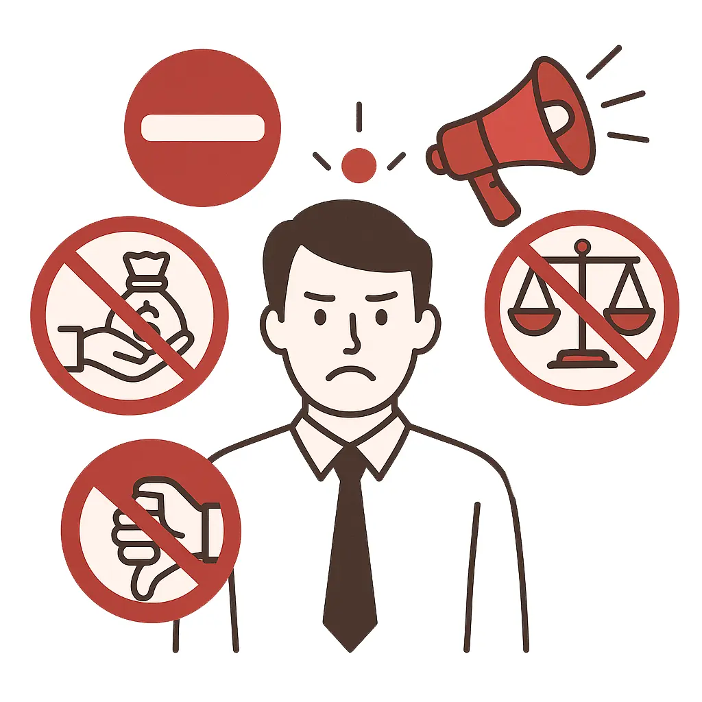 Don’ts Illustration